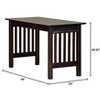 AFI Furnishings Mission Writing Desk Walnut - 2 of 2