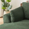 NicBex Modern Corduroy Chaise Lounge Armrest Sofa Futon Couch with Pillows,Comfortable Sleeper Sofa for Living Room,Apartment - 2 of 4