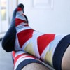 Unique Diamond Argyle Pattern Socks from the Sock Panda (Men's Sizes Adult Large) - 2 of 4