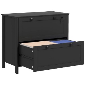 NicBex 2 Drawer File Cabinet with Lock,Office Cabinets with Metal Handle Design,Modern Lateral Storage Cabinet,Filing Cabinets for Home Office - 1 of 4