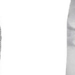 heather grey - white