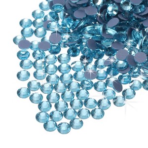 Unique Bargains DIY Hotfix Rhinestones Flatback Crystal Glass Gems 1440 Pcs - 1 of 4