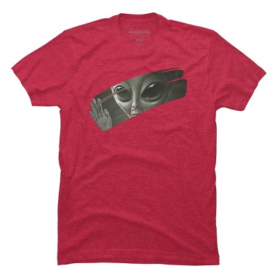 Men's Design By Humans Alien By surgeryminor T-Shirt