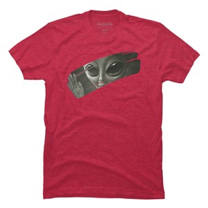 Men's Design By Humans Alien By surgeryminor T-Shirt - 1 of 4