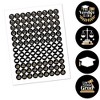 Big Dot of Happiness Law School Grad - Future Lawyer Graduation Party Round Candy Sticker Favors - Labels Fits Chocolate Candy (1 sheet of 108) - 2 of 4