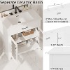Dexmalle Modern 31" Bathroom Vanity with Wave Edge Glass Door - 4 of 4
