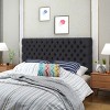 TiramisuBest Tufted Queen Bed Headboard, Modern Button, Adjustable Wood, Grey Fabric, 62x4x54 inches, 21 Pounds - 4 of 4