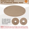 Unique Bargains Wooden Resistance to Warping and Cracking Round Pottery Wheel Bats - 2 of 4