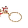 Unique Bargains Christmas Keychain Double Ring Zinc Alloy Multicolored 1 Pc - 3 of 3