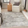 Nourison Distinctive Texture Indoor Area Rug Ivory Grey 7'10" x 9'10" - 2 of 4