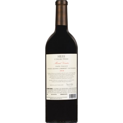 Hess Collection Cabernet Sauvignon Red Wine - 750ml Bottle