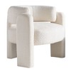CENGHU 34.65" Wide Boucle Upholstery Accent Chair, Comfy Living Room Chair, Upholstered Armchair, for Bedroom, Reading Room, Office - 2 of 4