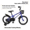 C16111A Kids Bike 16 inch for Boys & Girls with Training Wheels, Freestyle Kids' Bicycle with Bell,Basket and fender. - 4 of 4