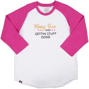 Pavilion Gift Company - Boss Girl - S - 3/4 Length Sleeve Ladies T-Shirt - Shirts - 1 of 4