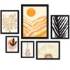 Americanflat Boho Botanical (Set Of 6) Framed Prints Gallery Wall Art Set By Modern Tropical By Modern Tropical - 2 of 4