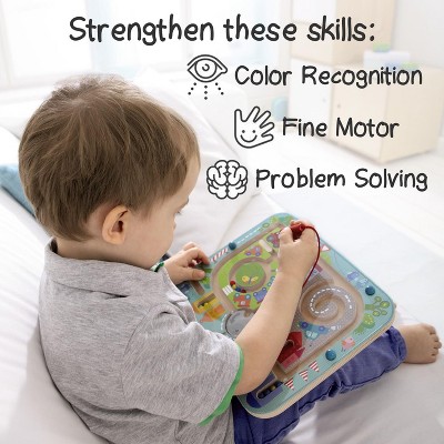 Colorful Magnetic Town Maze Puzzle for Toddlers