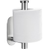 Hachikiko SUS 304 Stainless Steel Toilet Paper Holder - Self-Adhesive Modern Cylindrical Design, Easy Paper Replacement (No Drilling Option) - 3 of 4