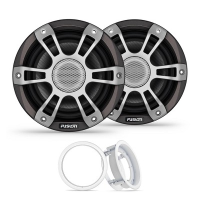 Garmin Fusion SG-F653SPG Series 3i 230W Marine Speakers Gray & MS-FM65KIT White