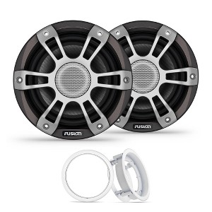 Garmin Fusion SG-F653SPG Series 3i 230W Marine Speakers Gray & MS-FM65KIT White - 1 of 4