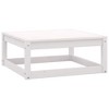 vidaXL Patio Footstools with Cushions 2 pcs Solid Wood Pine - 4 of 4