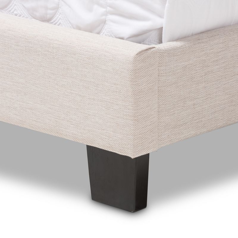 Willis Modern and Contemporary Fabric Upholstered Bed - Baxton Studio, 6 of 10