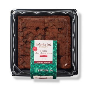 Double Chocolate Chunk Brownies - 13oz/8ct - Favorite Day™ - 1 of 3
