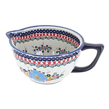 Buy The Pioneer Woman mazie 3 piece mixing bowl set blue and red Online