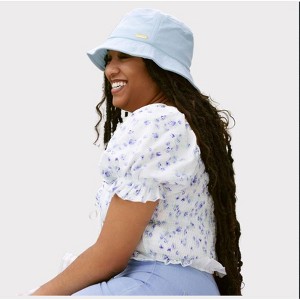 Perfectly Satined Corduroy Satin Lined Bucket Hat - 1 of 4