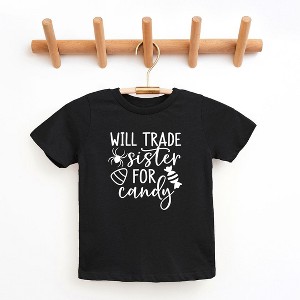 The Juniper Shop Will Trade Sister For Candy Toddler Short Sleeve Tee - 1 of 3