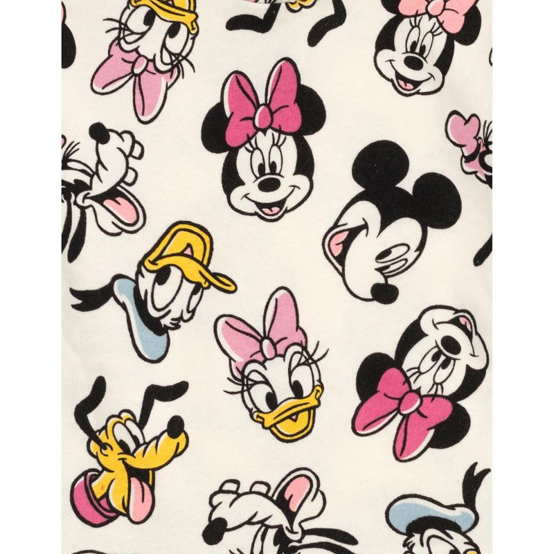 Disney Mickey Mouse Donald Duck Goofy Minnie Mouse Pluto Daisy Duck Fleece Dress Infant to Big Kid, 3 of 7