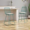Coolbibila-Set Of 2 Barstool, Bar Chair High For Outdoor, Bar Chair Stool With Water-Resistant Cushions, Bar Chair With Back - 2 of 4
