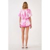 Women's Tie Dye Eyelet Set - 2.7 AUGUST APPAREL - 2 of 4