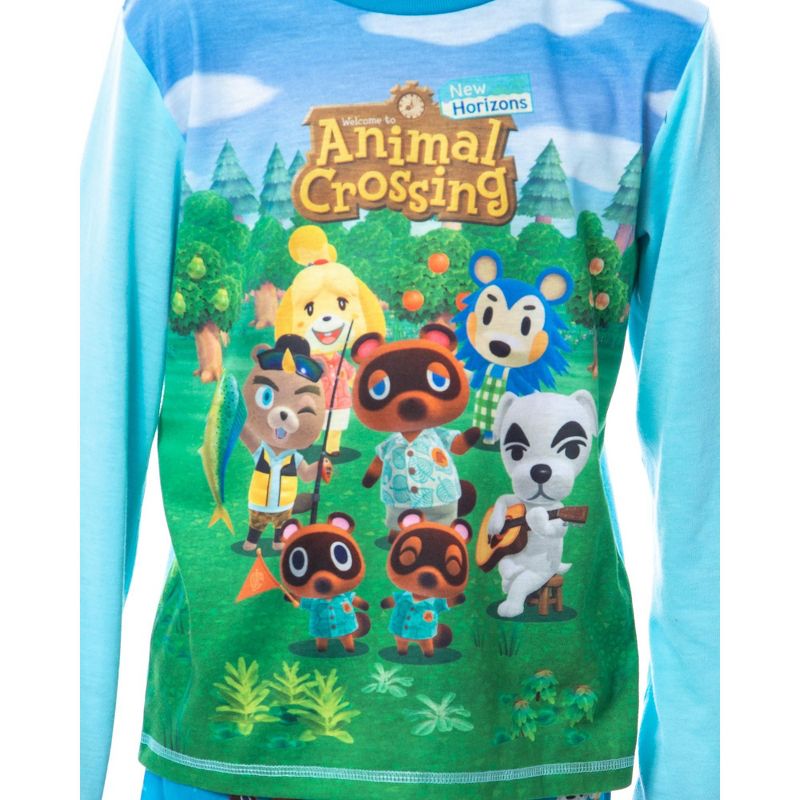 Animal Crossing Little Boys' New Horizons Character Pajamas 2 Piece Set, 2 of 5