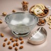 SAMMART 10 inches Perforated Stainless Steel Sheet Colander with Handle - Strainer for Pasta, Noodles and Fruits - 4 of 4
