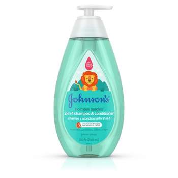 Johnson's No More Tangles Kids' & Toddlers 2-in-1 Detangling Hair Shampoo & Conditioner - 20.3 fl oz