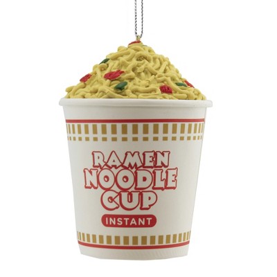 Holiday Ornament 4.25" Ramen Noodle Cup Christmas Instant  -  Tree Ornaments