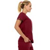 Medichic Women Scrubs Set V-Neck with Straight Leg Pants Medical Scrub Set - 4 of 4