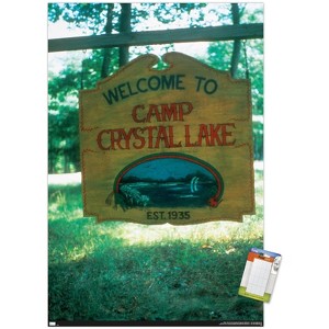 Trends International Friday The 13th - Welcome To Camp Crystal Lake Unframed Wall Poster Prints - 1 of 4