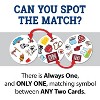 MasterPieces Officially Licensed NCAA Wisconsin Badgers Spot It Game for Kids and Adults - 3 of 3
