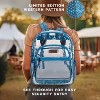 Wrangler Dome Clear Backpack, Water-Resistant Durable Clear Bags,  See Thru Bag for Casual Use, Stadiums, Concerts, School - 2 of 4
