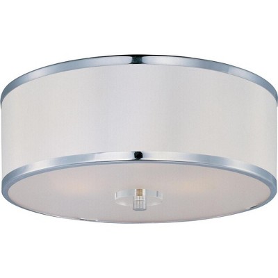 Maxim Lighting Metro 3 - Light Flush Mount in  Polished Chrome