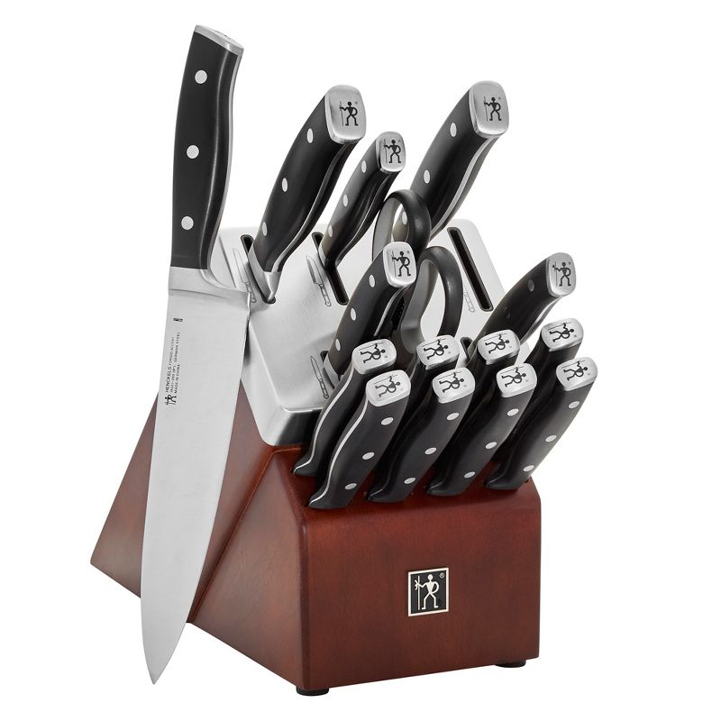 HENCKELS Forged Accent 16-pc Self-Sharpening Knife Block Set, 1 of 5