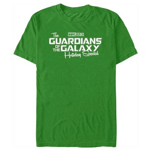 Men's Guardians of the Galaxy Holiday Special White Logo T-Shirt - 1 of 4