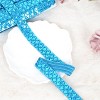 Sewing Sequin Trim 0.9 Inch 4 Row, 25 Yards Glitter Sequin Ribbon Metallic Stretch Bling Strip DIY Craft Decoration - 3 of 4
