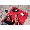 Minnie Mouse Outdoor Picnic Blanket Tote Red with Black Flap - 2 of 3
