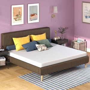 BestMassage 5 Inch Mattress Bamboo Charcoal Memory Foam Mattress Medium Firm Mattress CertiPUR-US Certified - 1 of 4
