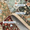 Vintage Distressed Rugs Machine Washable Area Rug - 2 of 4