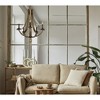 Maxim Lighting Basque 5 - Light Chandelier in  Driftwood/Anthracite - 4 of 4