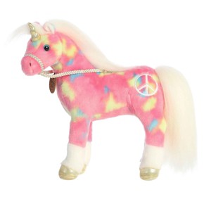 Aurora Medium Showstoppers Keep The Peace Breyer Exquisite Stuffed Animal Pink 11.5" - 1 of 4