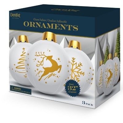 CocoNut Outdoor 32" Inflatable Holiday Ornaments